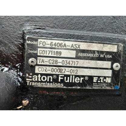 Transmisión Eaton 6 Velocidades  Freightliner M2 Fl 70