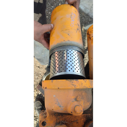 Base Soporte Filtro Aceite Hidráulico Doble Universal Camión