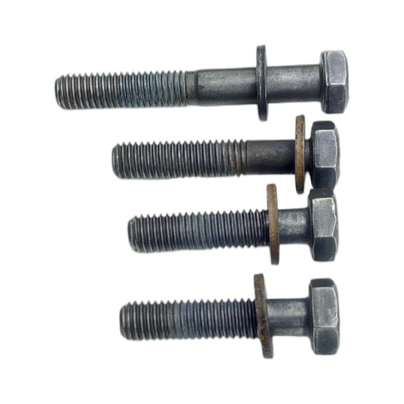 4 Tornillos Juego Kit Caja Soporte Tensor Banda Motor Caterp Negro