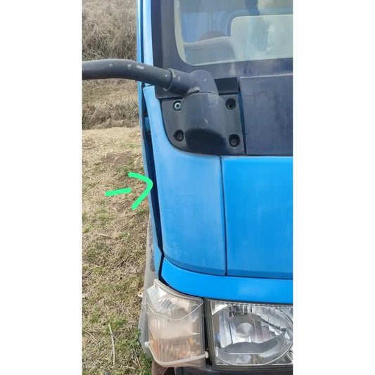 Panel Frontal Cubierta Moldura Cabina Cf600 Citystar Copilot Azul