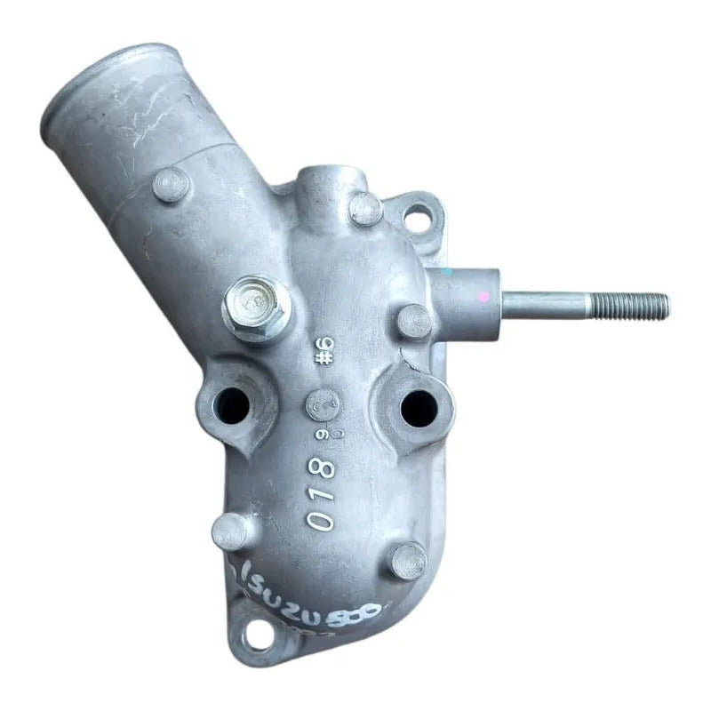 Caja Termostato Motor 4hk1-okl650 Isuzu Elf 500 Año 2022 Aluminio/plateado