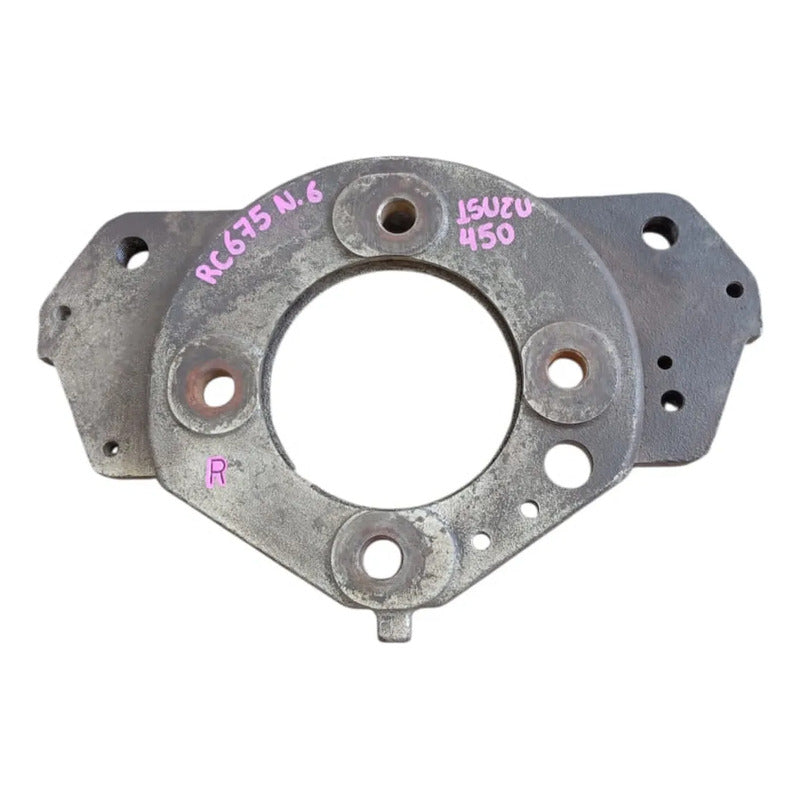 Soporte Mango Eje Isuzu 450 Copiloto Plateado