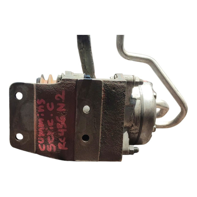 Compresor Aire A/c Motor Cummins Serie C 8.3l Tubos
