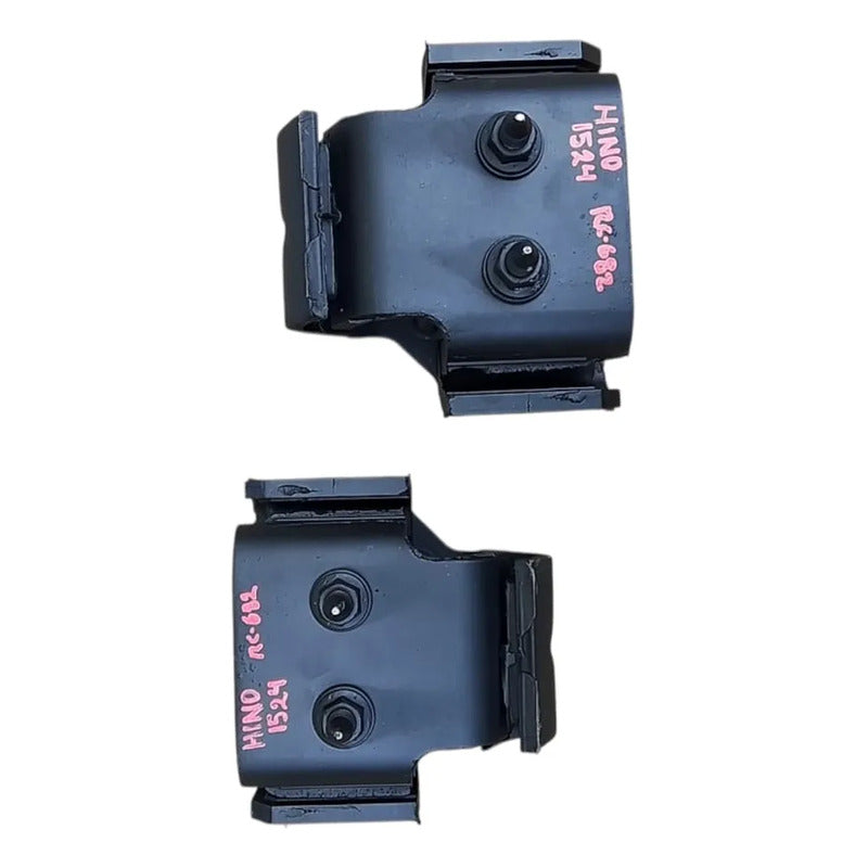 Soporte Goma Hule Tacón Motor Hino 500 1524 Par