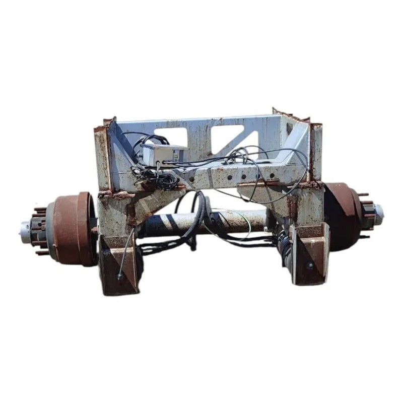 Eje Suspension Retractil Gondola Platafoma Remolque Unemon