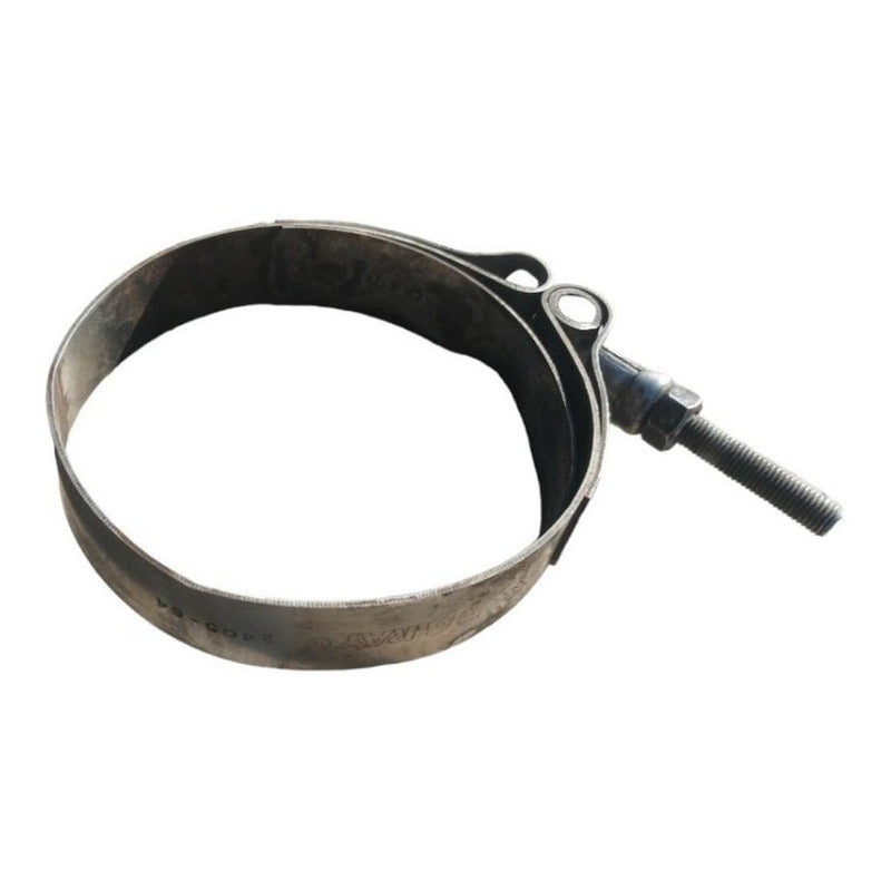 Abrazadera Manguera Tubo Intercooler Camión 4  Universal Plateado (metal)