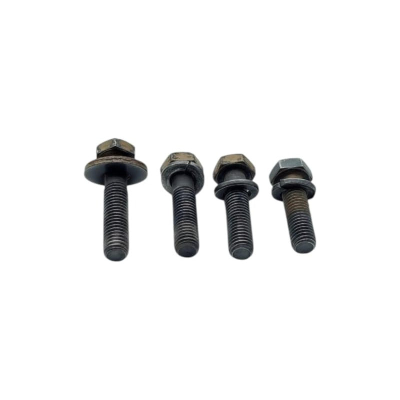 4 Tornillos Juego Kit Soporte Montaje Motor Caterpillar 3126 Negro