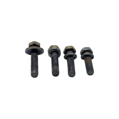 4 Tornillos Juego Kit Soporte Montaje Motor Caterpillar 3126 Negro