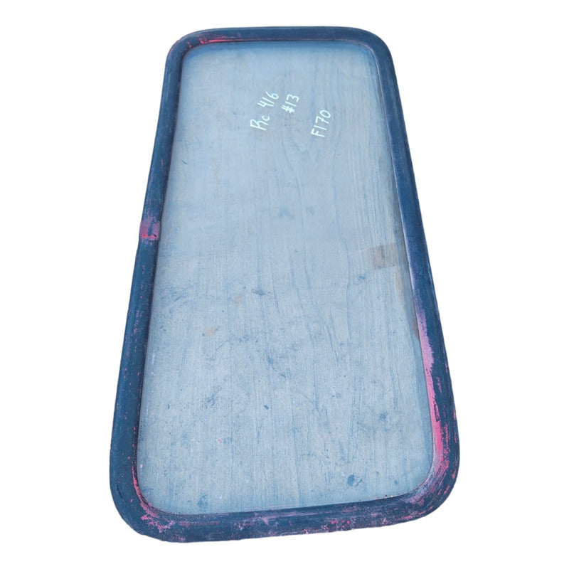 Medallon Cristal Trasero Goma Hule Cañuela Freightliner Fl70