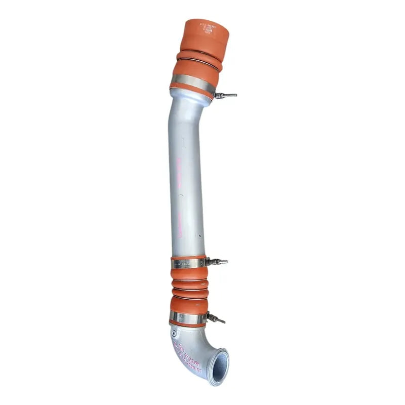 Tubo Manguera Codo Turbo Postenfriador Motor Cummins Naranja / Plateado